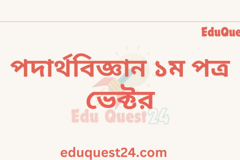 পদার্থবিজ্ঞান ভেক্টর