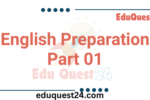 BCS English Preparation Part 01