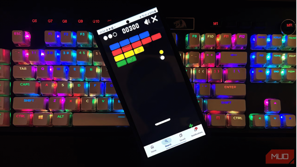 Key Features of Google Block Breaker