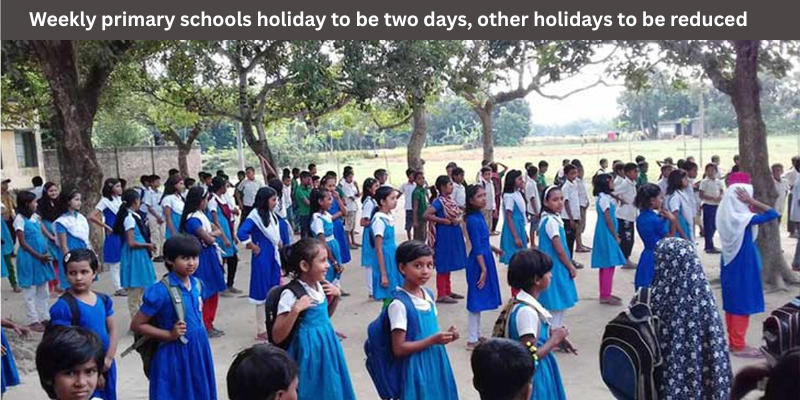 primary schools holiday