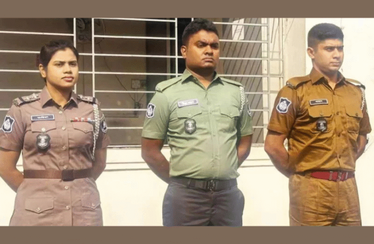 Bangladesh Police in new uniforms