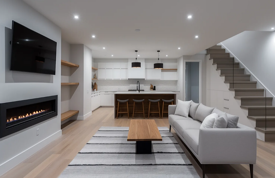Basement Transformation Ideas