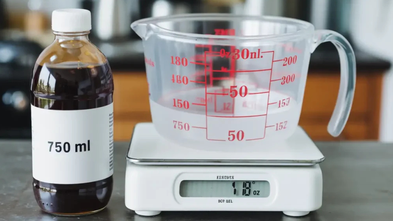 How to Convert 750ml to Ounces