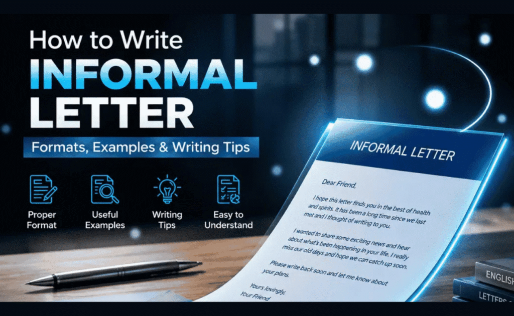 Informal Letter Format: Easy Guide with Examples