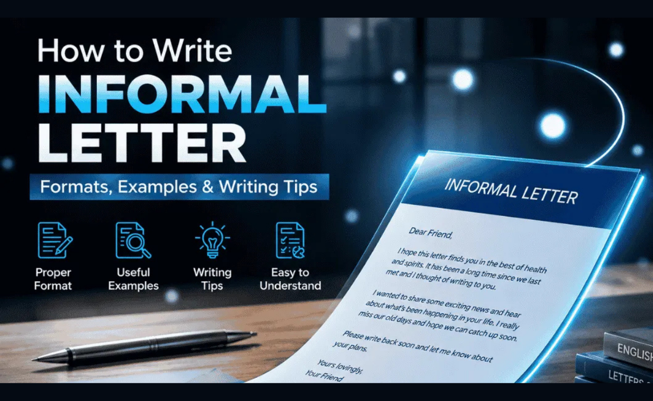 Informal Letter Format: Easy Guide with Examples