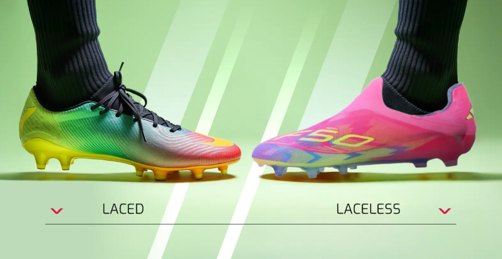 Laced vs Laceless Football Boots